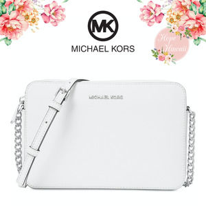 NWT Michael Kors Jet Set Large East West Crossbody